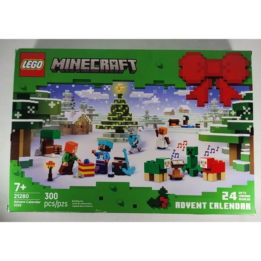 LEGO Minecraft 24 Days Winter Christmas Advent Calendar 2025 (21280)